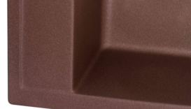 Мойка для кухни Granado Merida 49,6х48 см наногранит marron 0306