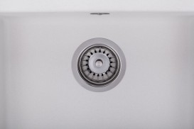 Мойка для кухни Granado Merida 49,6х48 см наногранит white 0305