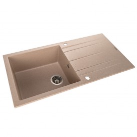 Мойка для кухни Granado Mora врезная 95,2х49,7 см наногранит avena 2602