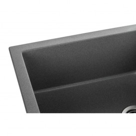 Мойка для кухни Granado Mora врезная 95,2х49,7 см наногранит grafito 2609