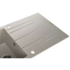 Мойка для кухни Granado Mora врезная 95,2х49,7 см наногранит gris 2608