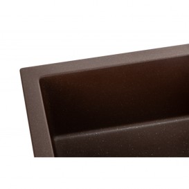 Мойка для кухни Granado Mora врезная 95,2х49,7 см наногранит marron 2606