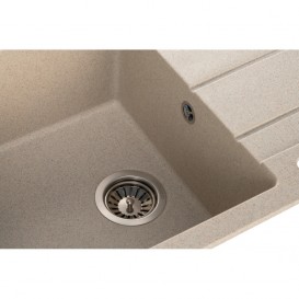 Мойка для кухни Granado Mora врезная 95,2х49,7 см наногранит terra 2603
