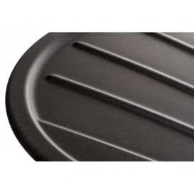 Мийка для кухні Granado Murcia врізна 78х50 см нанограніт black shine 1701
