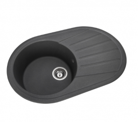 Мийка для кухні Granado Murcia врізна 78х50 см нанограніт grafito 1709