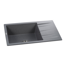 Мийка для кухні Granado Navia 77,5х49,5 см нанограніт графіт gr3809