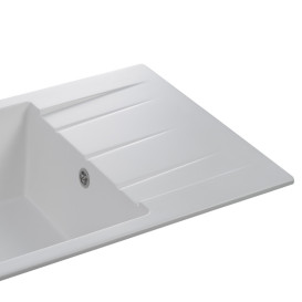 Мийка для кухні Granado Navia 77,5х49,5 см нанограніт white gr3805