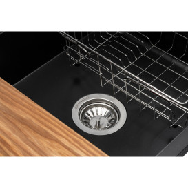 Мойка для кухни Granado Optimal Estella 78х50 см со смесителем и аксессуарами наногранит black shine ksg0201