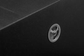 Мойка для кухни Granado Palma врезная 62х43,5 см наногранит black shine 2001