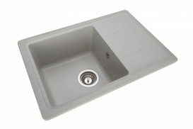 Мийка для кухні Granado Palma врізна 62х43,5 см нанограніт gris 2008