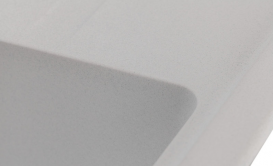 Мойка для кухни Granado Palma врезная 62х43,5 см наногранит white 2005