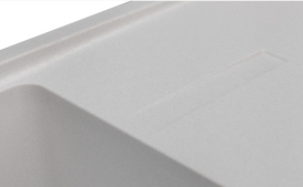 Мойка для кухни Granado Palma врезная 62х43,5 см наногранит white 2005