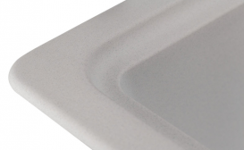 Мойка для кухни Granado Palma врезная 62х43,5 см наногранит white 2005