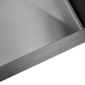 Мойка для кухни Granado Pravia 40,8х49,8 см нержавеющая сталь S201 black honeycomb GS01201BH