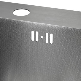 Мийка для кухні Granado Pravia 40,8х49,8 см нержавіюча сталь S304 honeycomb GS01304H