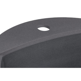 Мийка для кухні Granado Ronda 47х49 см нанограніт графіт 2209