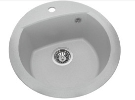 Мийка для кухні Granado Ronda 47х49 см нанограніт gris 2208