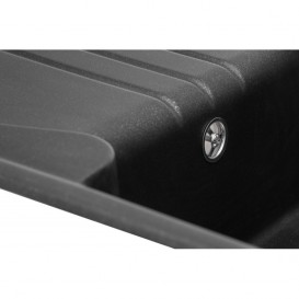 Мийка для кухні Granado Salamanka врізна 68х50 см нанограніт black shine 0601