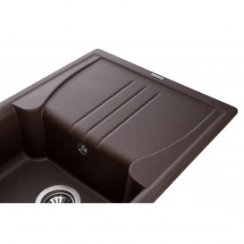 Мийка для кухні Granado Salamanka врізна 68х50 см нанограніт marron 0606