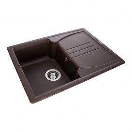 Мийка для кухні Granado Salamanka врізна 68х50 см нанограніт marron 0606