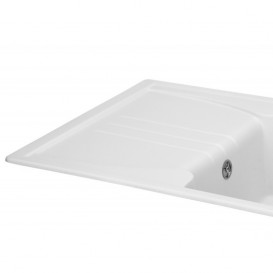 Мийка для кухні Granado Salamanka врізна 68х50 см нанограніт white 0605