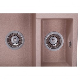 Мийка для кухні Granado Samora врізна 57,9х48,8 см нанограніт avena 0902