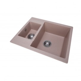 Мийка для кухні Granado Samora врізна 57,9х48,8 см нанограніт avena 0902
