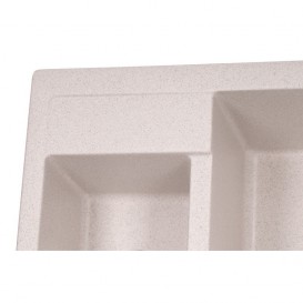 Мийка для кухні Granado Samora врізна 57,9х48,8 см нанограніт terra 0903