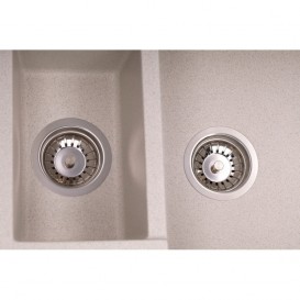 Мийка для кухні Granado Samora врізна 57,9х48,8 см нанограніт terra 0903