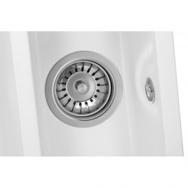 Мойка для кухни Granado Samora врезная 57,9х48,8 см наногранит white 0905