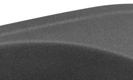 Мийка для кухні Granado Sevilla врізна 62,3х46,5 см нанограніт grafito 1509