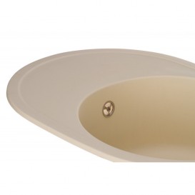 Мийка для кухні Granado Sevilla врізна 62,3х46,5 см нанограніт ivory 1504