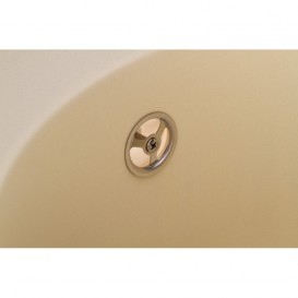 Мийка для кухні Granado Sevilla врізна 62,3х46,5 см нанограніт ivory 1504