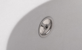 Мийка для кухні Granado Sevilla врізна 62,3х46,5 см нанограніт white 1505