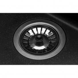 Мийка для кухні Granado Toledo врізна 78х50 см нанограніт black shine 2101