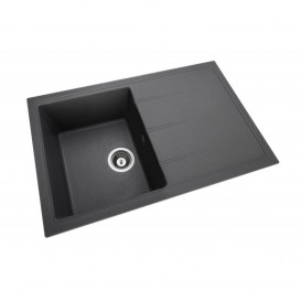 Мойка для кухни Granado Toledo врезная 78х50 см наногранит grafito 2109