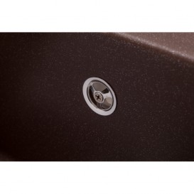 Мойка для кухни Granado Toledo врезная 78х50 см наногранит marron 2106