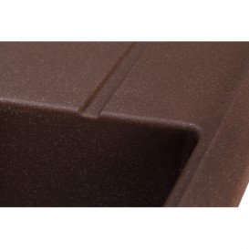 Мойка для кухни Granado Toledo врезная 78х50 см наногранит marron 2106