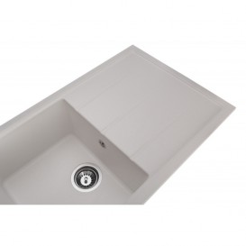 Мийка для кухні Granado Toledo врізна 78х50 см нанограніт white 2105