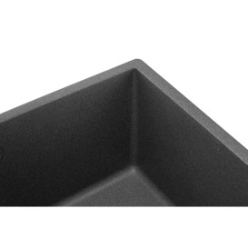 Мойка для кухни Granado Under top L под столешницу 60,6х45,6 см наногранит графит gr3509