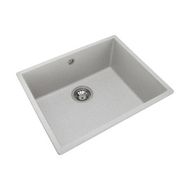 Мойка для кухни Granado Under top L под столешницу 60,6х45,6 см наногранит gris gr3508