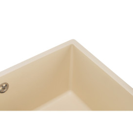 Мойка для кухни Granado Under top L под столешницу 60,6х45,6 см наногранит ivory gr3504
