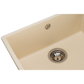 Мойка для кухни Granado Under top L под столешницу 60,6х45,6 см наногранит ivory gr3504