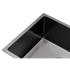 Мойка для кухни Granado Under top Max под столешницу 53х43 см нержавеющая сталь S201 black GS07201B