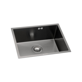 Мойка для кухни Granado Under top Max под столешницу 53х43 см нержавеющая сталь S201 black GS07201B
