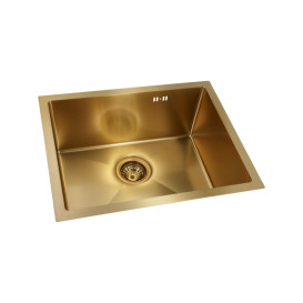Мийка для кухні Granado Under top Max під стільницю 53х43 см нержавіюча сталь S201 gold honeycomb GS07201GoldH
