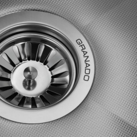 Мийка для кухні Granado Under top Max під стільницю 53х43 см нержавіюча сталь S304 millet GS07304M