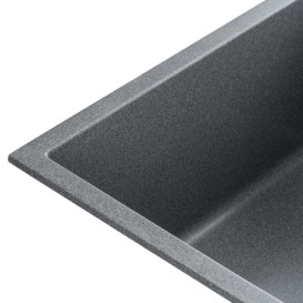 Мойка для кухни Granado Under top Mini под столешницу 38х44 см наногранит графит gr3909