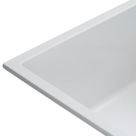 Мойка для кухни Granado Under top Mini под столешницу 38х44 см наногранит white gr3905