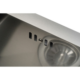 Мойка для кухни Granado Under top Mini под столешницу 45х43 см нержавеющая сталь S201 black GS08201B